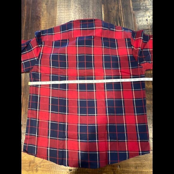 Vintage Wilderness Flannel Shirt Mens XL Plaid Lumberjack Button NWT - Picture 2 of 3
